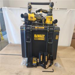 AS-IS- DEWALT 20V Lithium-Ion Cordless 6-Tool Combo Kit with 5.0 Ah and 2.0 Ah Batteries  Charger and Tough System 2.0 Rolling Toolbox