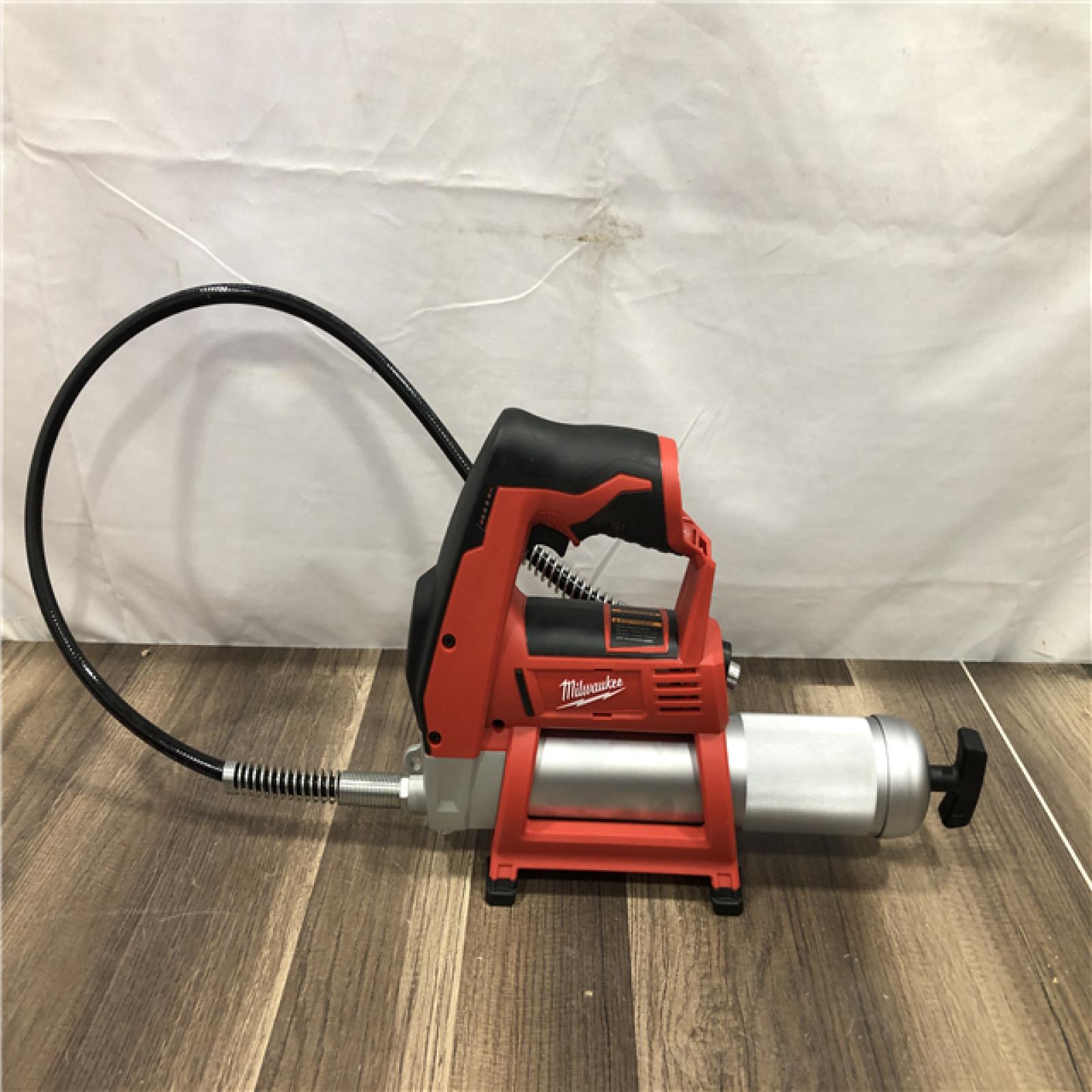 AS-IS Milwaukee M12 12V Lithium-Ion Cordless Grease Gun (Tool-Only)