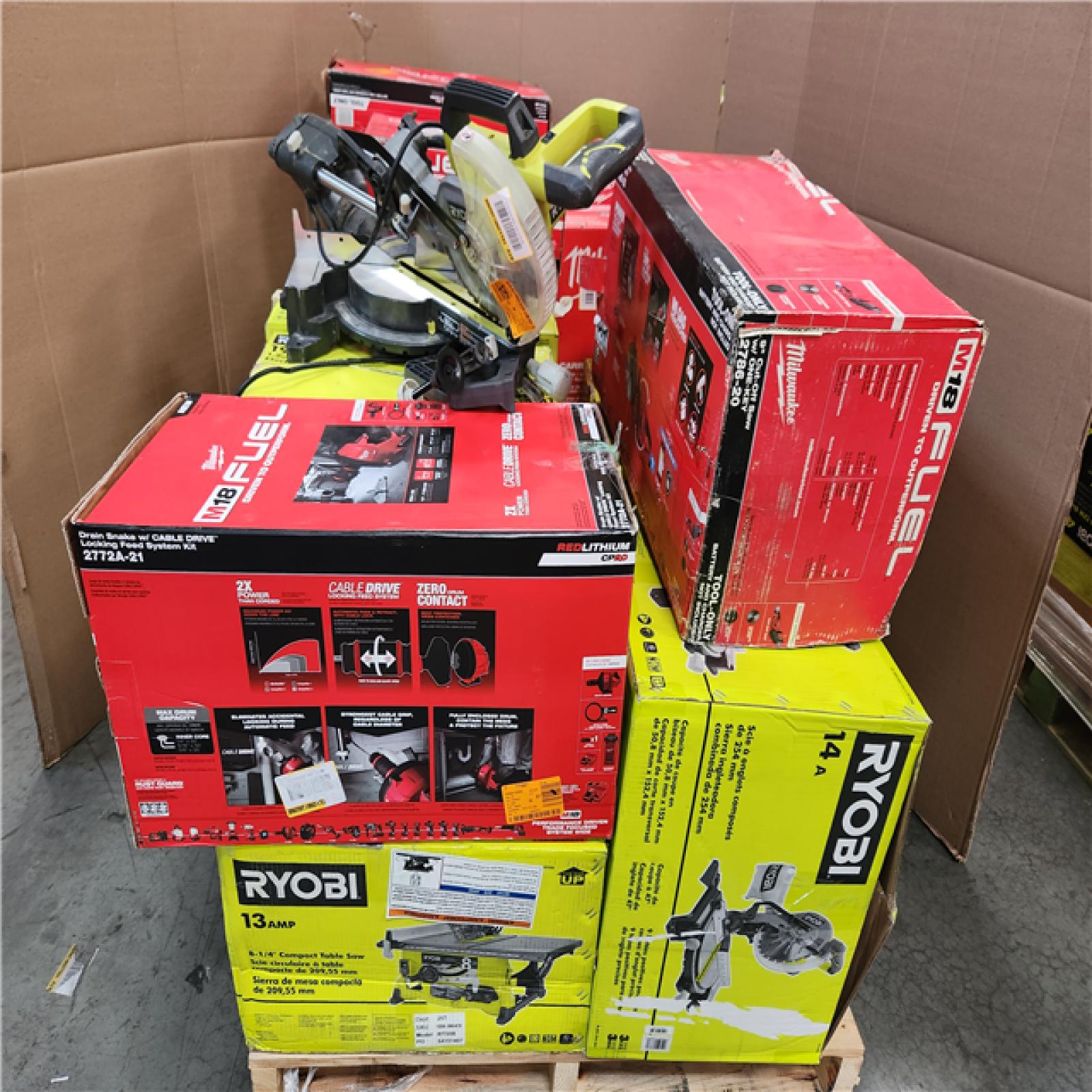 CALIFORNIA AS-IS TOOL PALLET