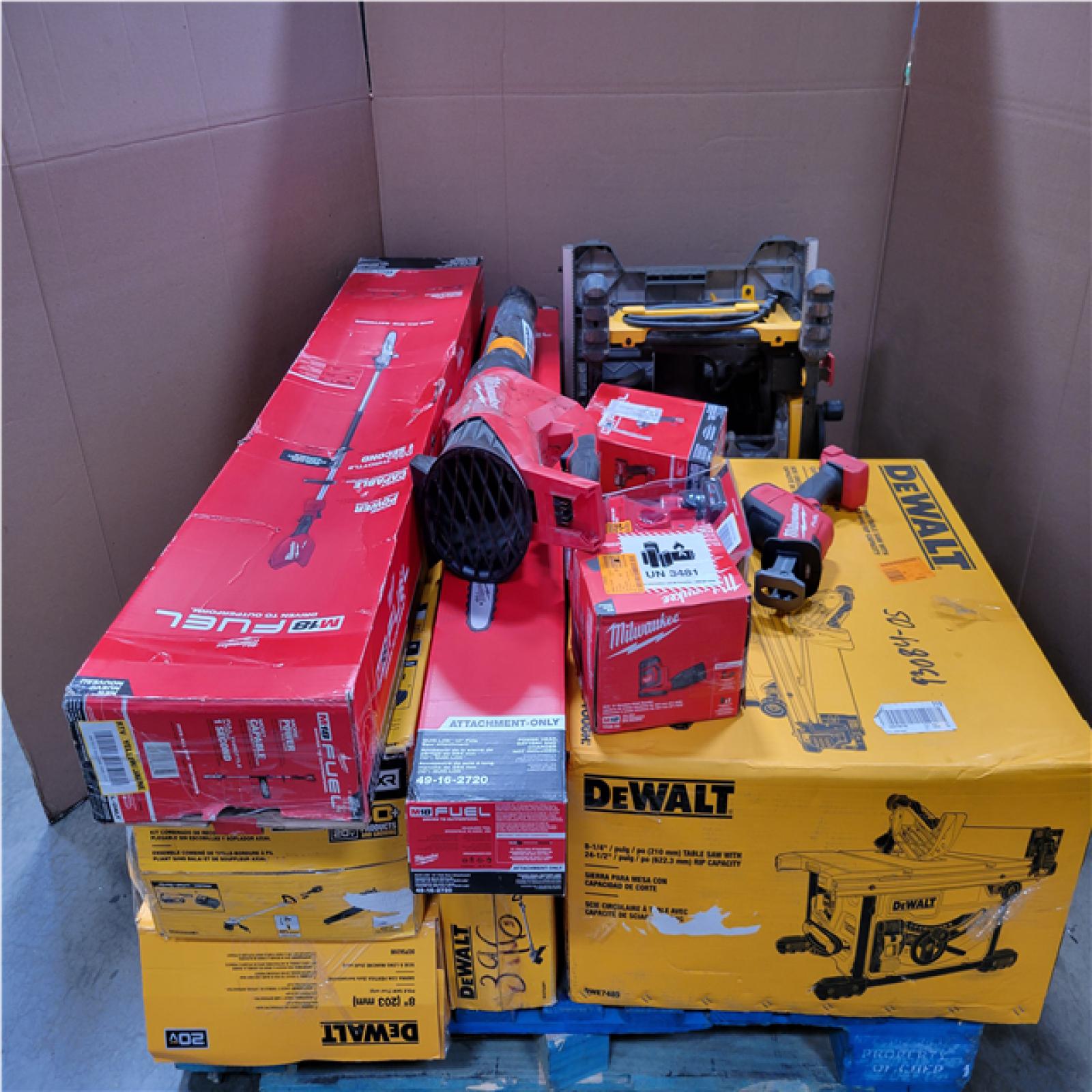 CALIFORNIA AS-IS TOOL PALLET