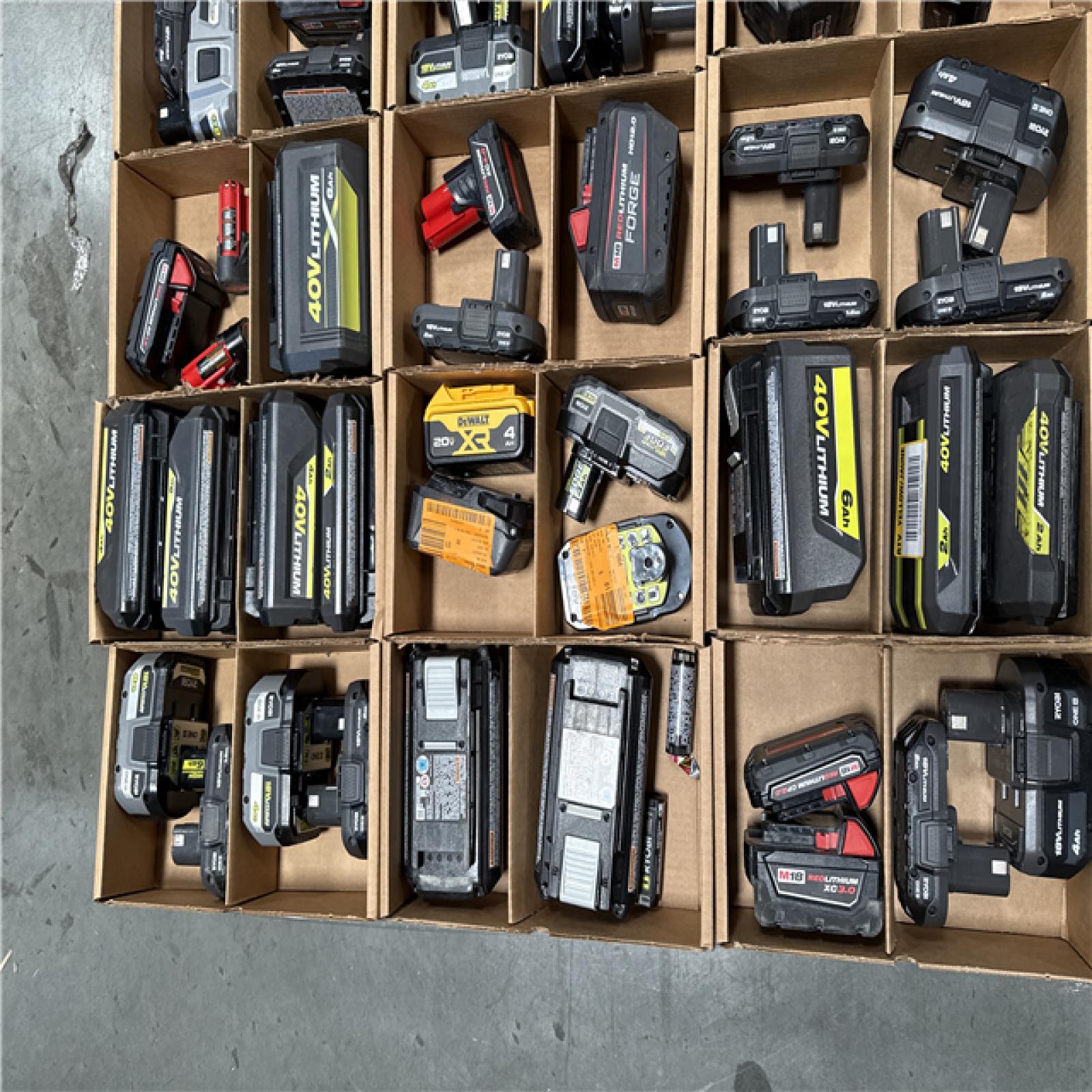 California AS-IS Battery Pallet