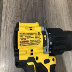 AS-IS DEWALT ATOMIC 20-Volt MAX Brushless Cordless 1/2 in. Hammer Drill (Tool-Only)