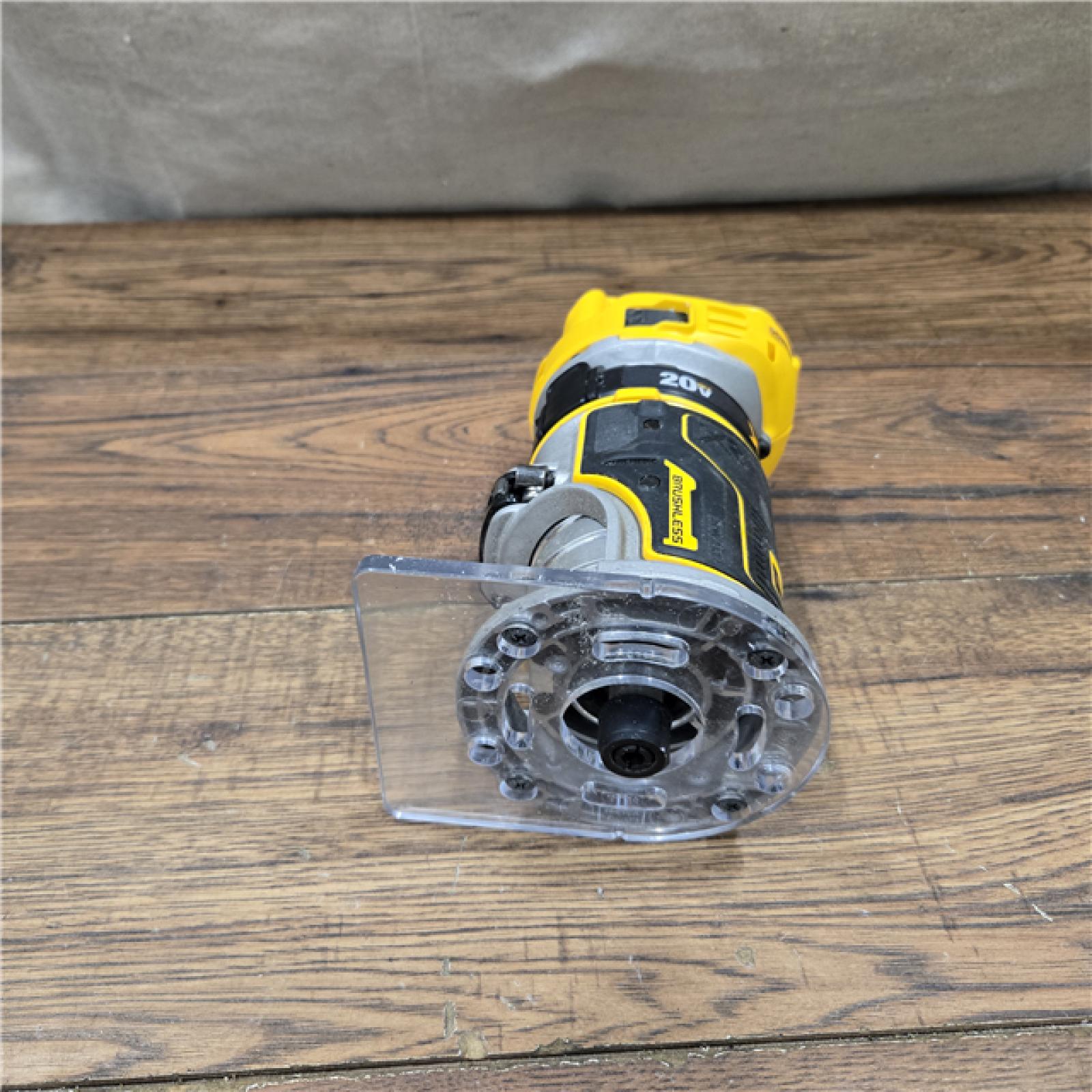 AS-IS Dewalt 20V MAX XR Brushless Cordless Compact Router (Tool Only)