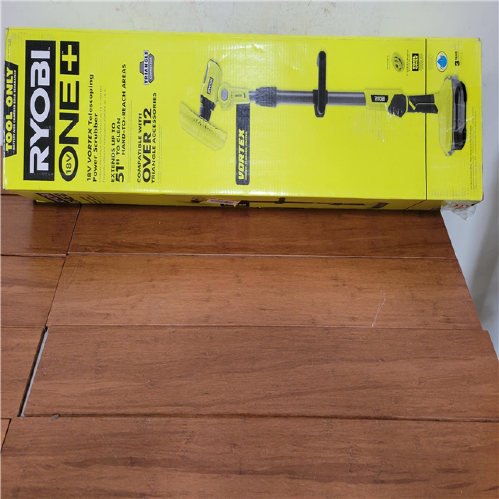 California NEW Ryobi One+ 18V Vortex Telescoping Power Scrubber (Tool Only)