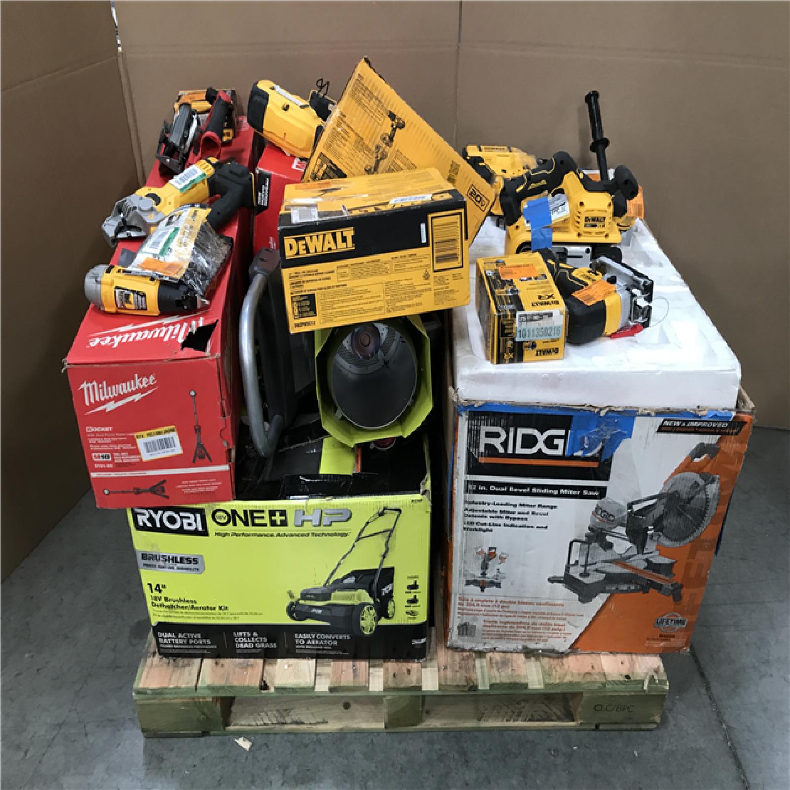 CALIFORNIA AS-IS TOOL PALLET