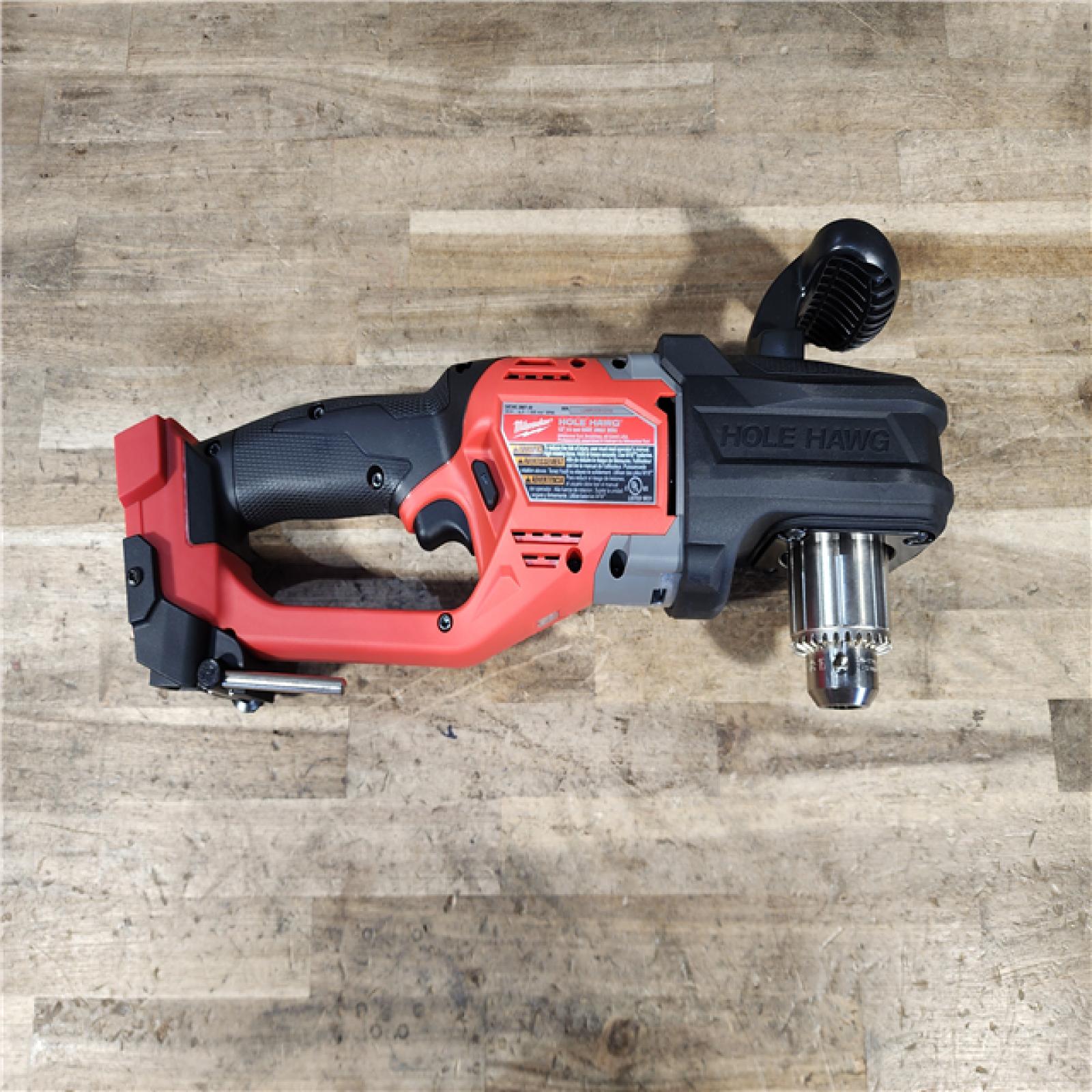 HOUSTON LOCATION - AS-IS Milwaukee FUEL GEN II 18V Lithium-Ion Brushless Cordless 1/2 in. Hole Hawg Right Angle Drill (Tool-Only)