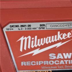 AS-IS Milwaukee  M18 SAWZALL Cordless Reciprocating Saw (Tool Only)