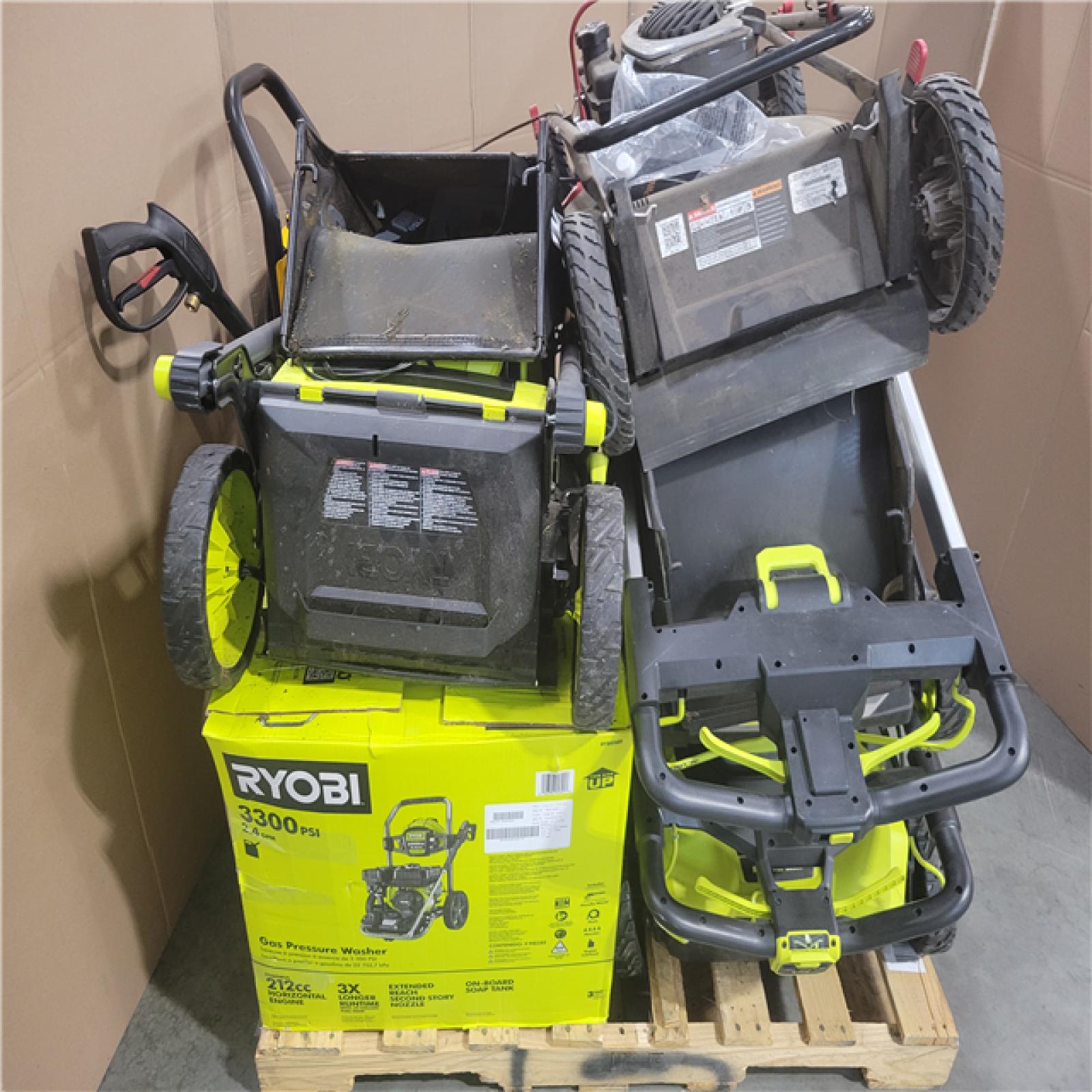 CALIFORNIA AS-IS OUTDOOR POWER EQUIPMENT