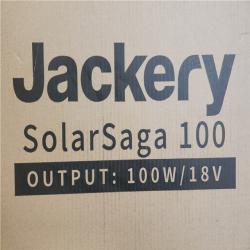 Phoenix NEW Jackery SolarSaga 100-Watt Portable Solar Panel for Explorer 290/550/880/1000/1500 Power Station with built-in 2 USB Outputs