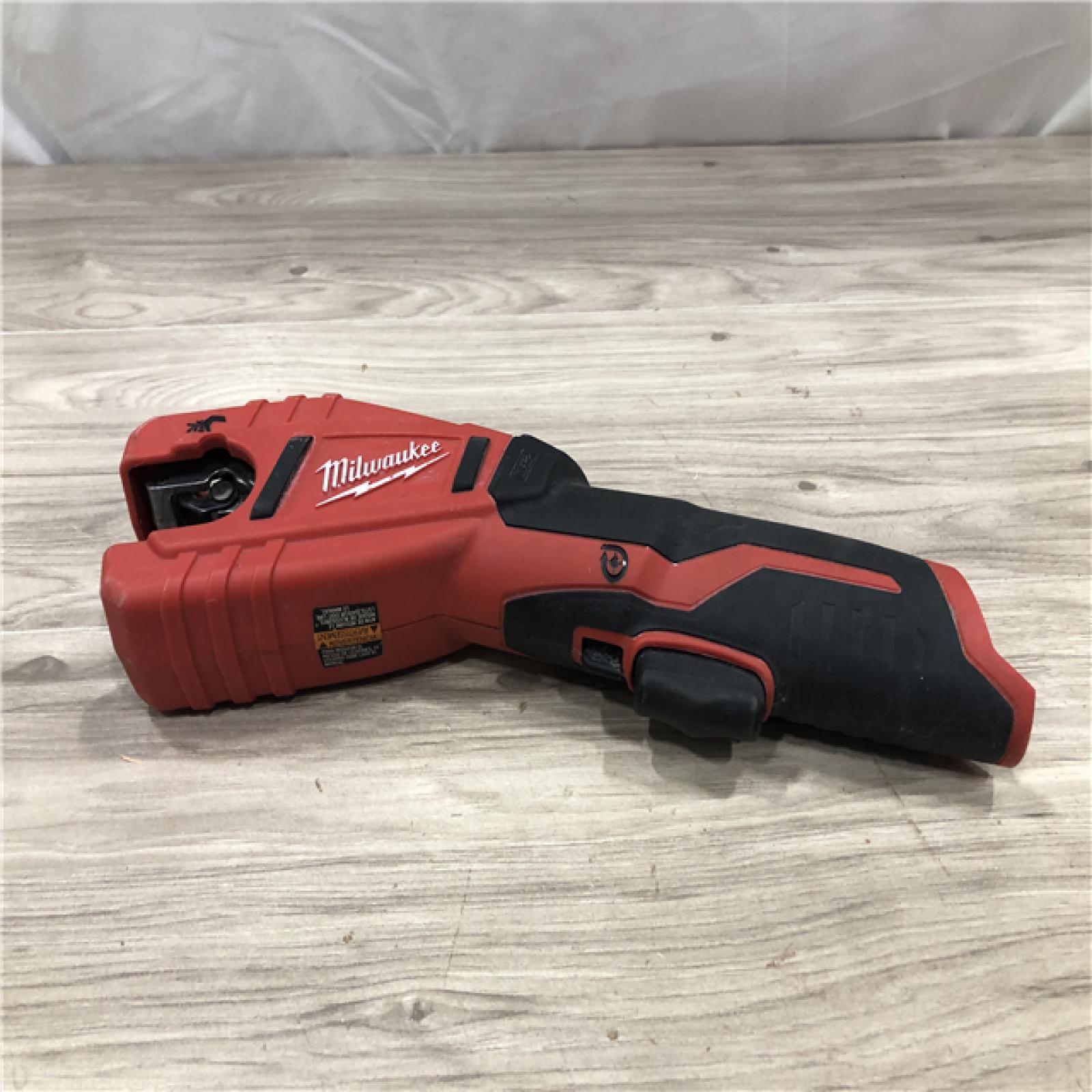 AS-IS Milwaukee M12 12V Lithium-Ion Cordless Copper Tubing Cutter (Tool-Only)