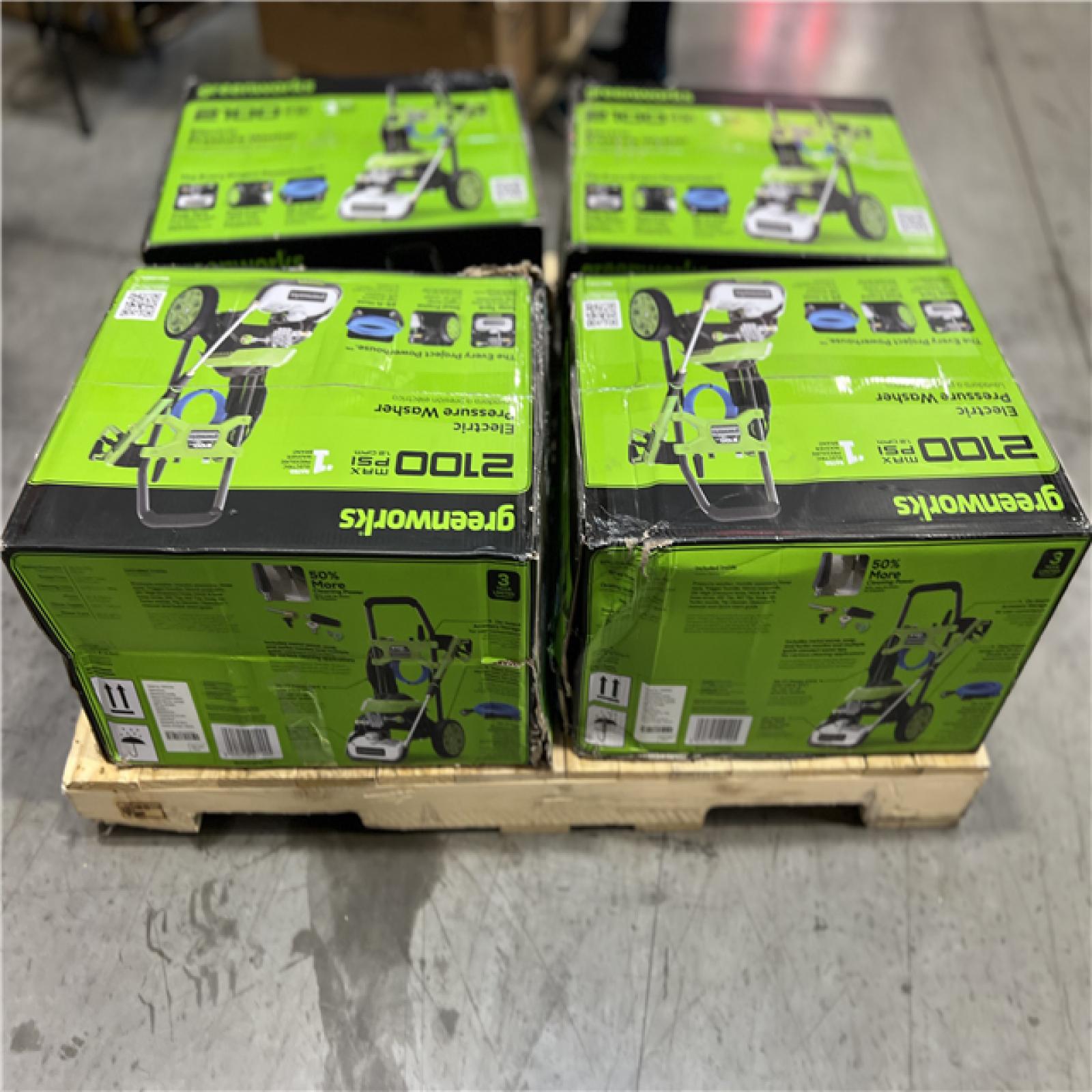 DALLAS LOCATION Greenworks 2100 PSI 1.2Gallons Cold Water Electric