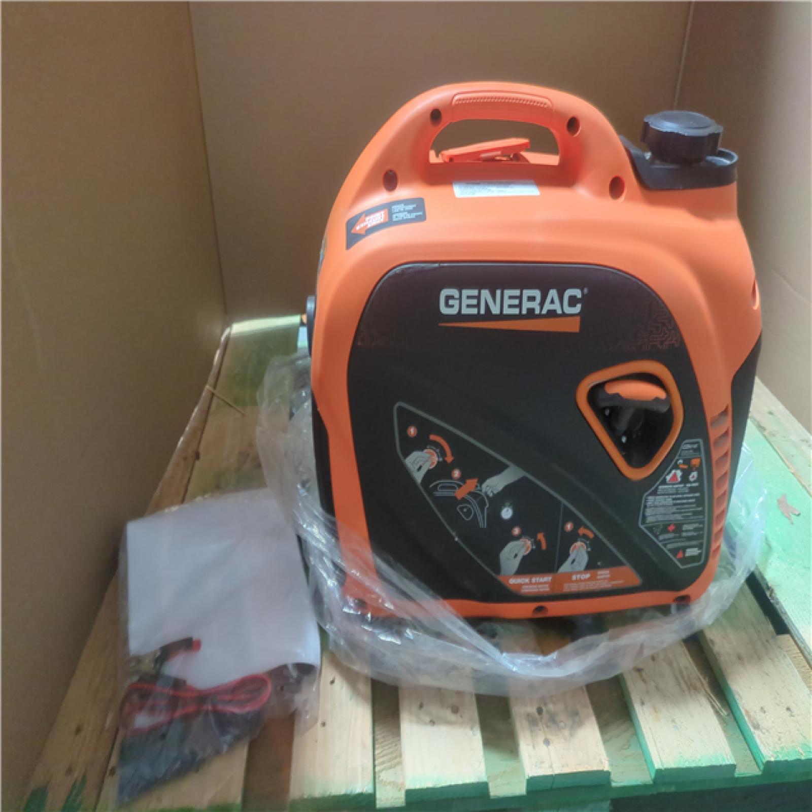 CALIFORNIA AS-IS GENERAC PORTABLE POWER GENERATOR