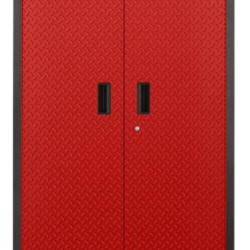 DALLAS LOCATION- GLADIATOR Red Premier Pre-Assembled 84in Tall Cabinet