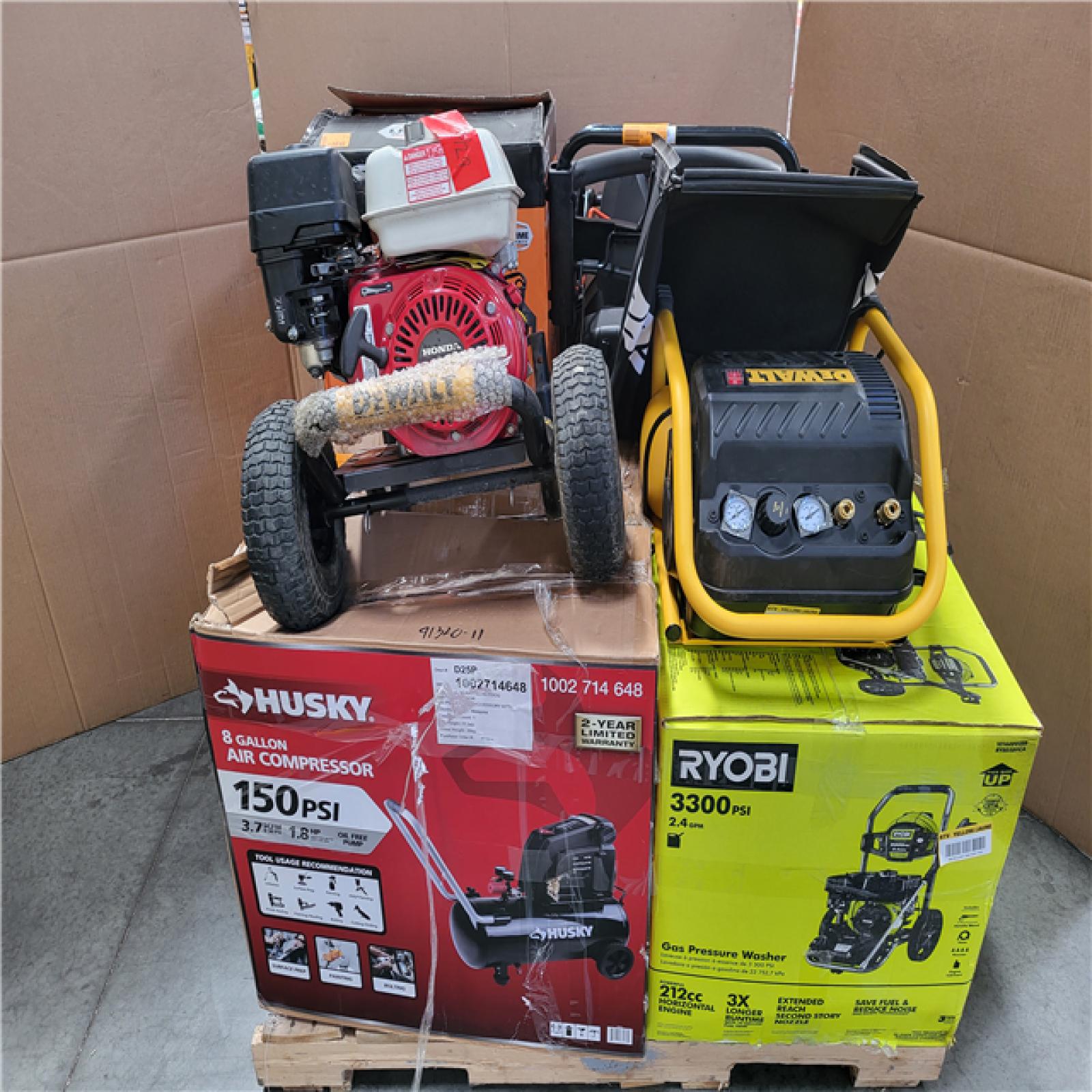 CALIFORNIA AS-IS OUTDOOR POWER EQUIPMENT