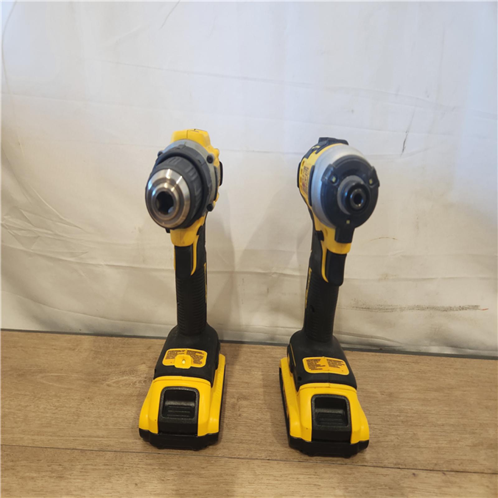 AS-IS- DEWALT ATOMIC 20-Volt MAX Lithium-Ion Cordless Combo (2-Tool) Kit