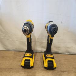 AS-IS- DEWALT ATOMIC 20-Volt MAX Lithium-Ion Cordless Combo (2-Tool) Kit