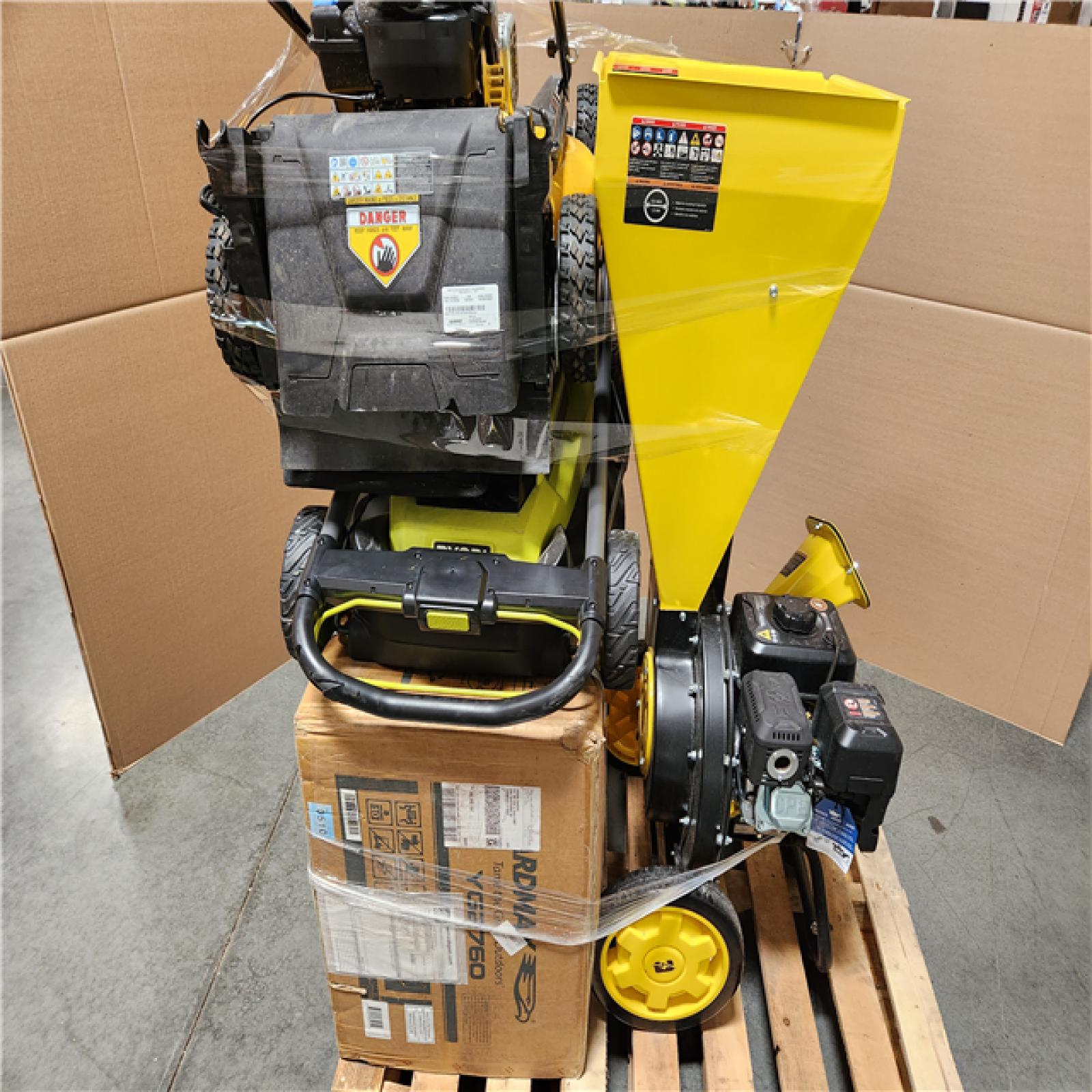 CALIFORNIA AS-IS OUTDOOR POWER EQUIPMENT