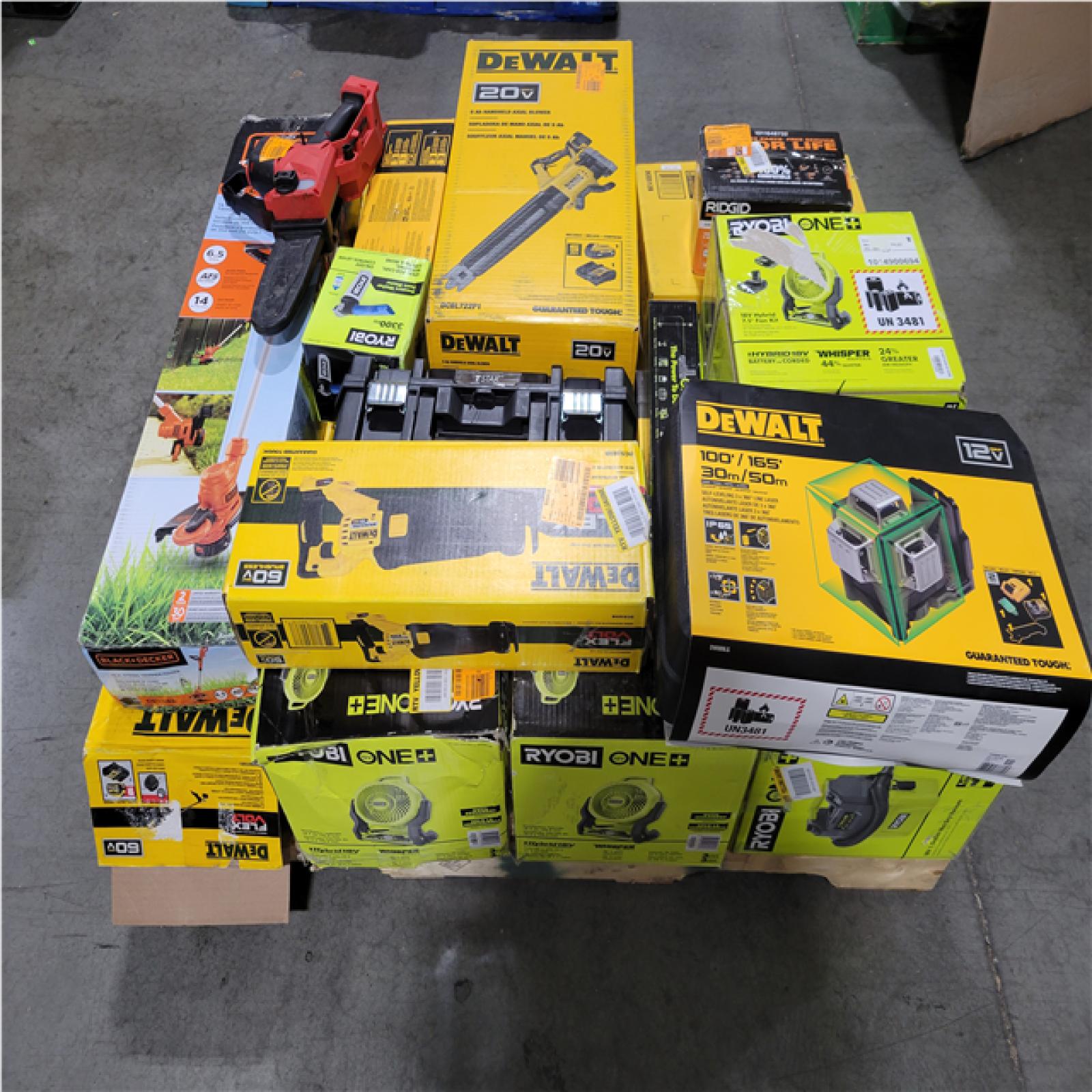 CALIFORNIA AS-IS TOOL PALLET