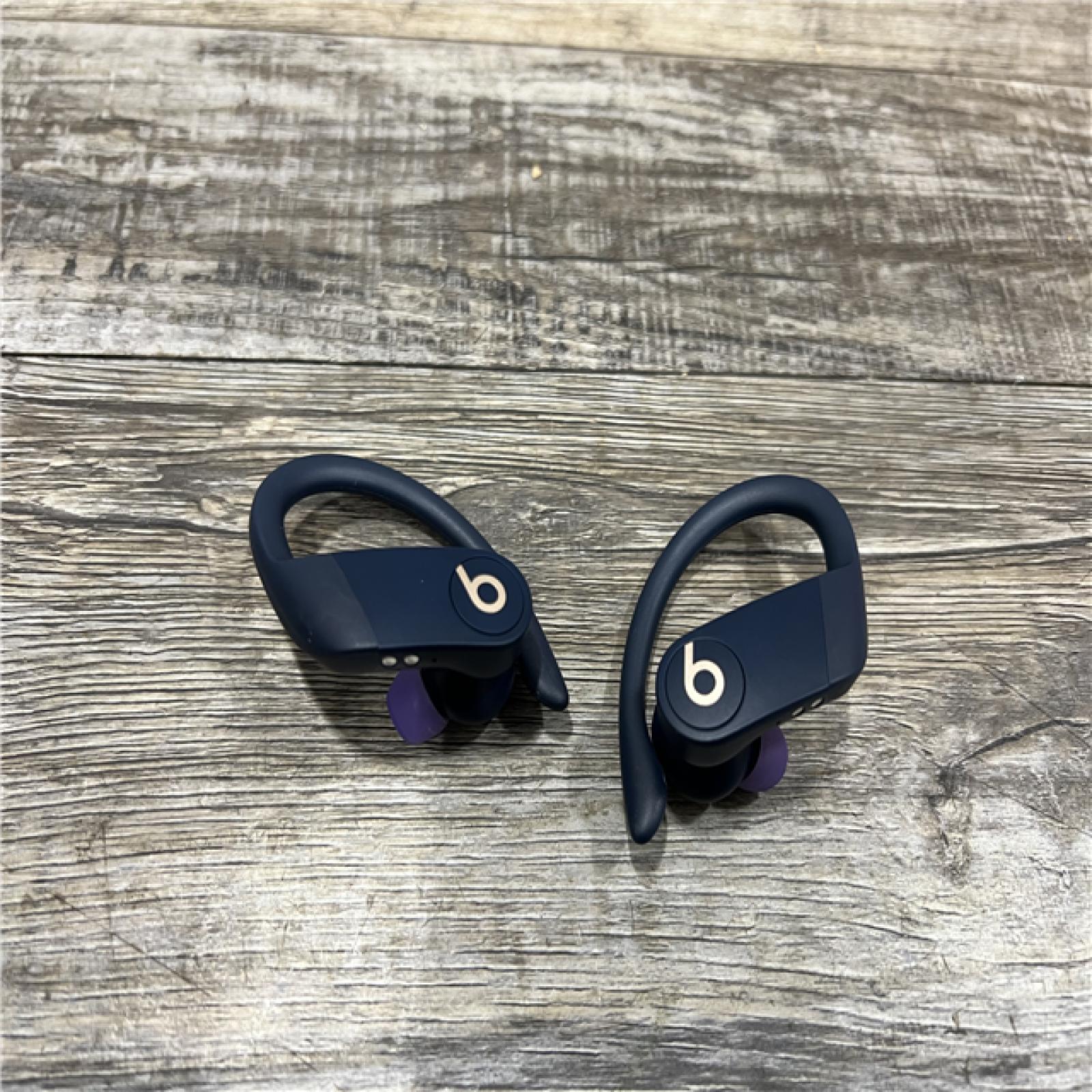 AS-IS Beats by Dr. Dre Powerbeats Pro Bluetooth True Wireless Earbuds with Charging Case  Navy Blue
