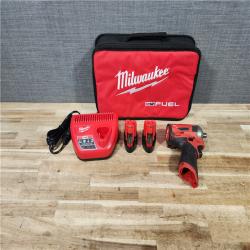 HOUSTON LOCATION - AS - IS Milwaukee FUEL SURGE 12V Lithium-Ion Brushless Cordless 1/4 in. Hex Impact Driver Compact Kit