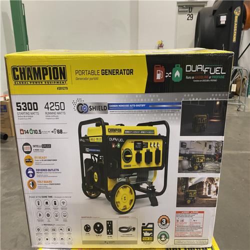 Dallas Location - NEW- Champion Power Equipment 5300/4250-Watt Gasoline Fuel Portable Generator