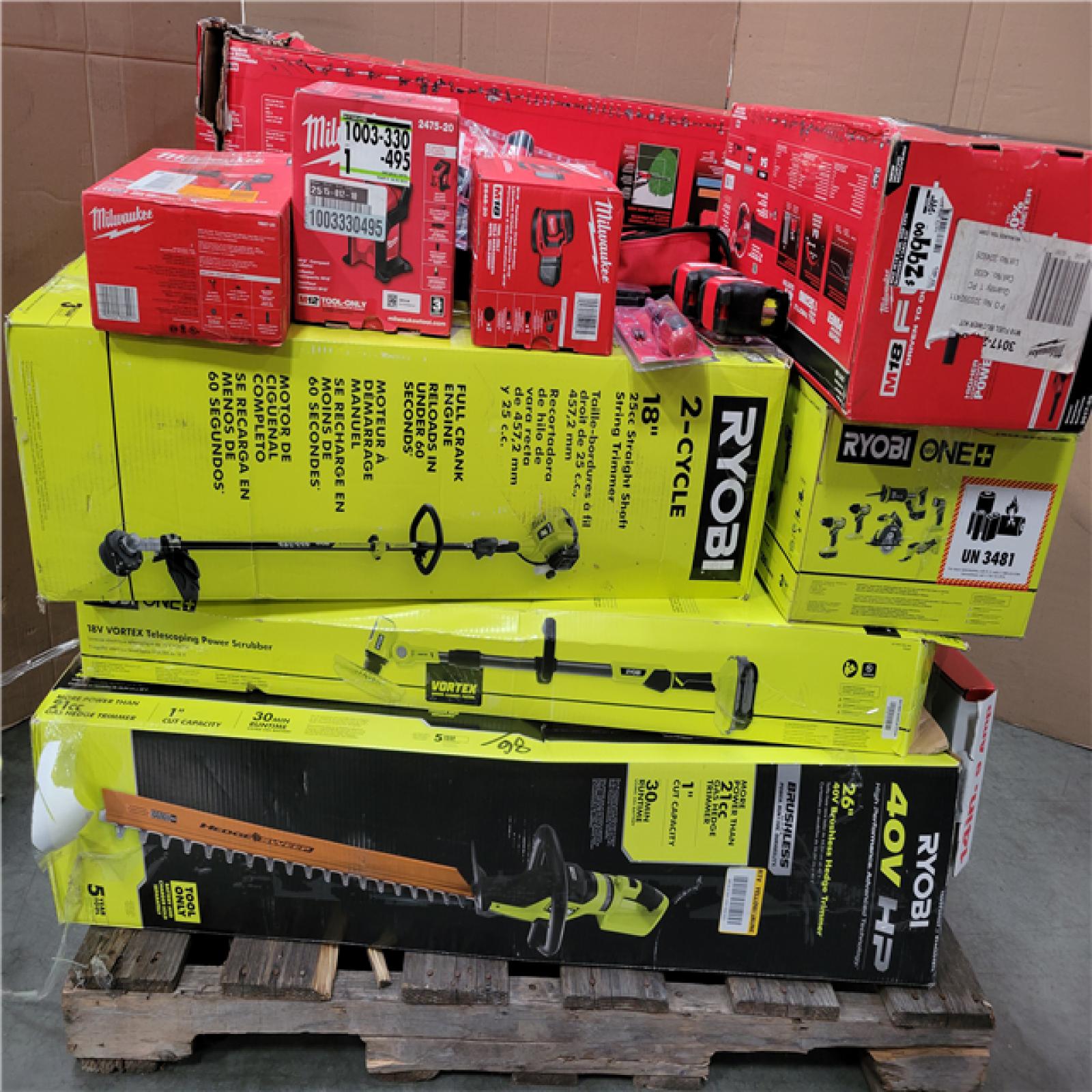 CALIFORNIA AS-IS TOOL PALLET