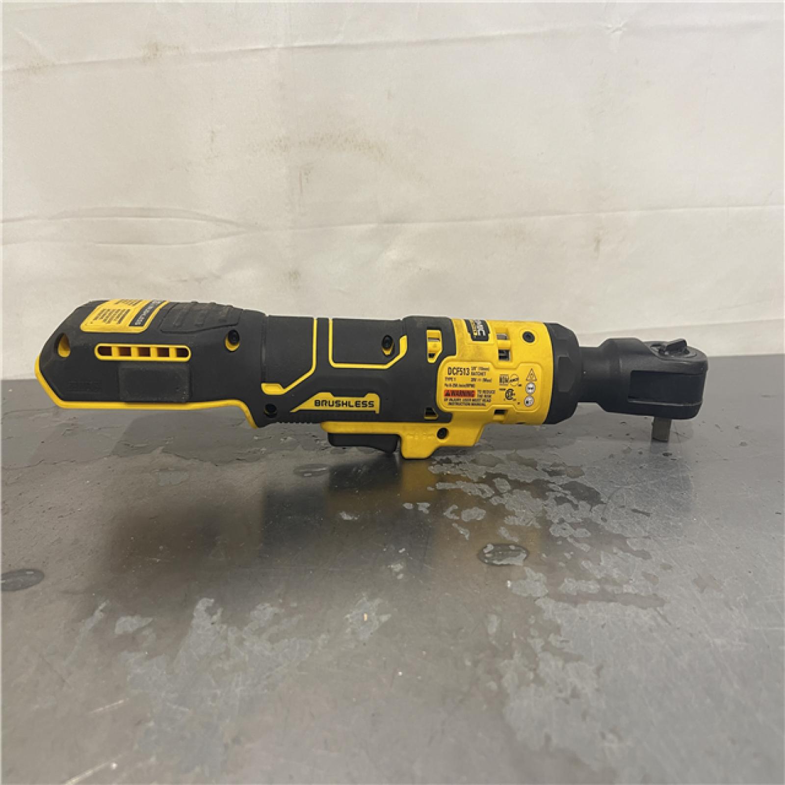 AS-IS- DeWalt ATOMIC 20V MAX Cordless 3/8 in. Ratchet (Tool Only)