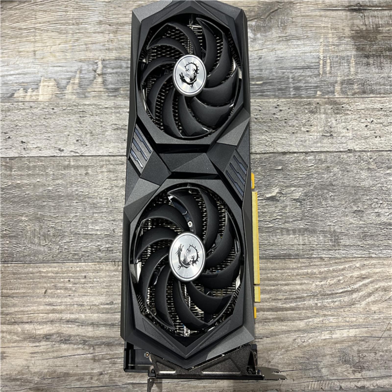 AS-IS MSI Gaming GeForce RTX 3060 12GB 15 Gbps GDRR6