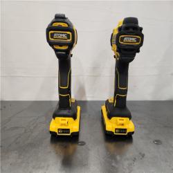 AS-IS- DEWALT ATOMIC 20-Volt MAX Lithium-Ion Cordless Combo Kit
