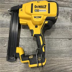 AS-IS DEWALT 20V MAX XR Lithium-Ion Cordless 18-Gauge Narrow Crown Stapler Kit