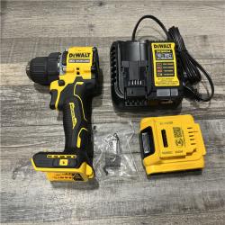 AS-IS DEWALT Atomic 20V Lithium-Ion Cordless Compact 1/2 in. Drill/Driver Kit