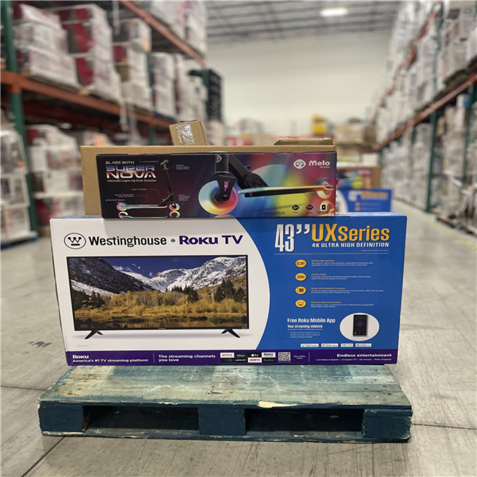 DALLAS LOCATION- NEW!- BULLSEYE MIXED PALLET