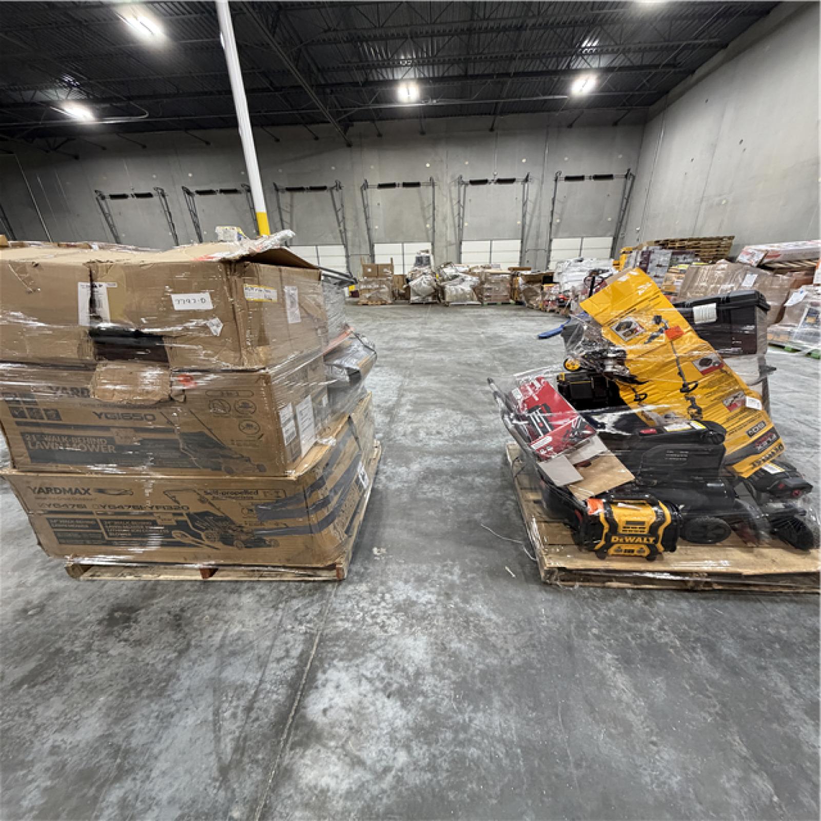 Atlanta Location AS-IS Tools Partial Truckload (6 Pallets) 7797-D