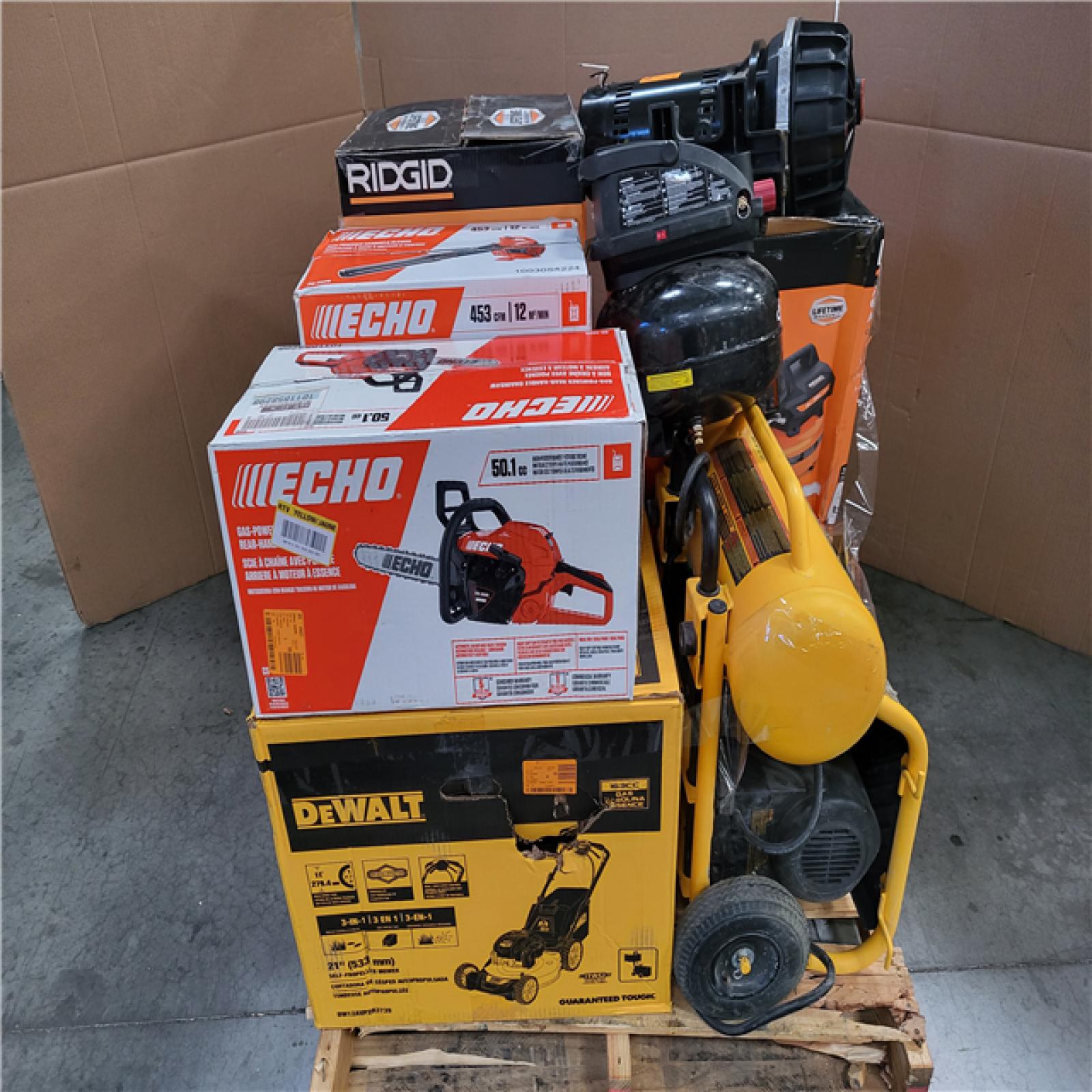 CALIFORNIA AS-IS OUTDOOR POWER EQUIPMENT