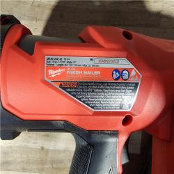 HOUSTON LOCATION - AS-IS (APPEARS LIKE NEW) Milwaukee 2841-20 18V Cordless Gen II 16 Gauge Angled Finish Nailer (Tool Only)