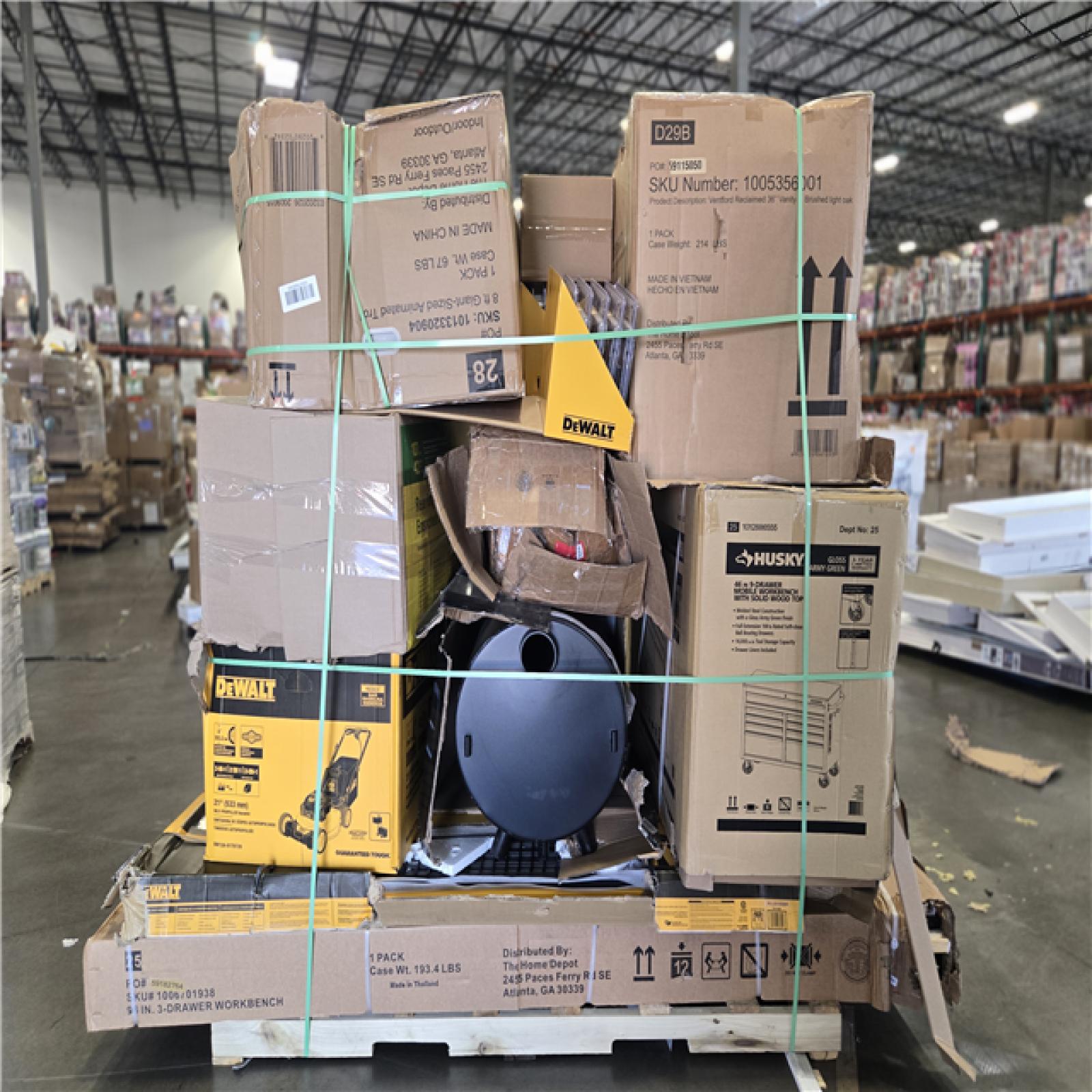 DALLAS LOCATION- AS-IS HOME IMPROVEMENT PALLET