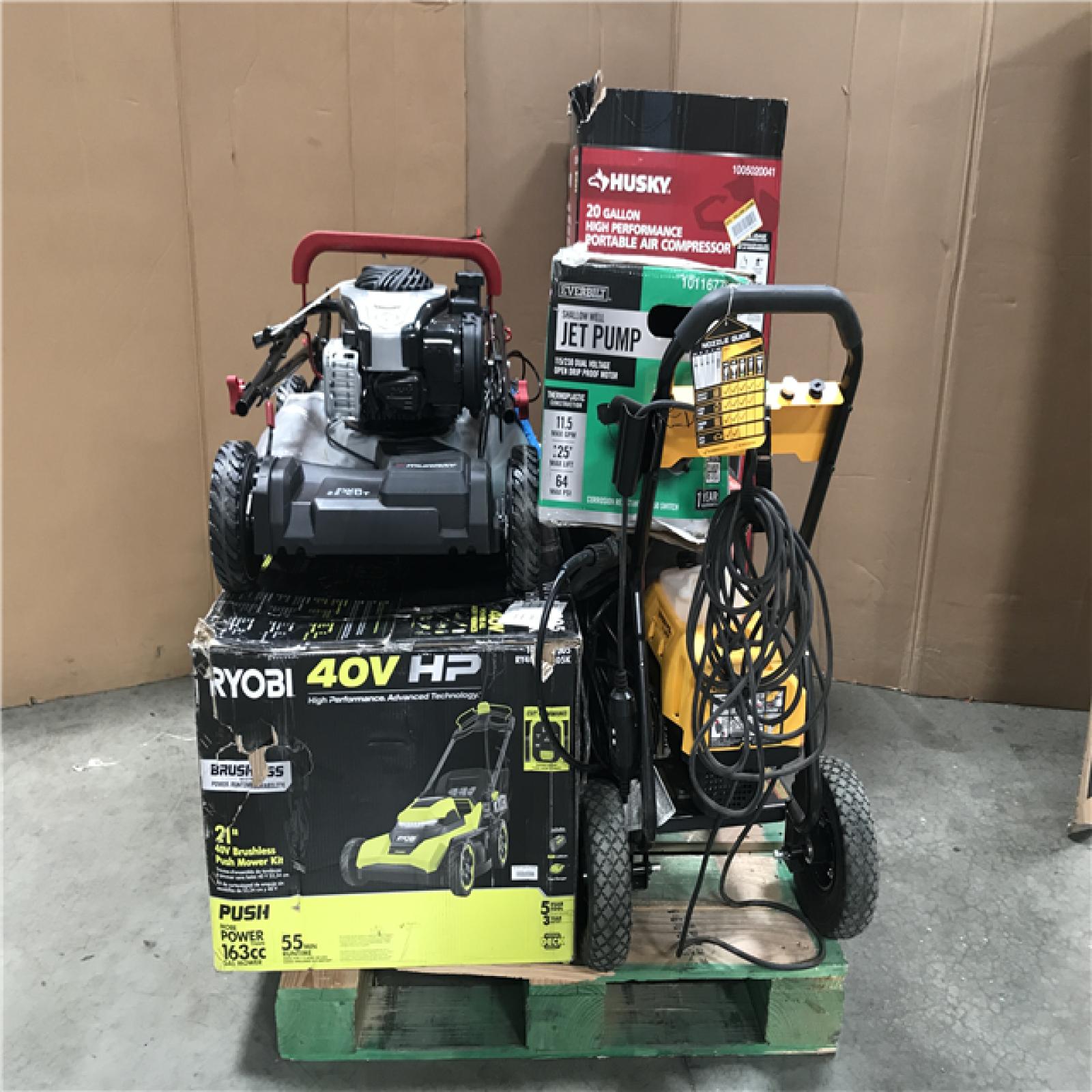 CALIFORNIA AS-IS OUTDOOR POWER EQUIPMENT