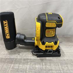 AS-IS DEWALT 20V MAX XR Cordless Brushless 1/4 Sheet Variable Speed Sander (Tool Only)