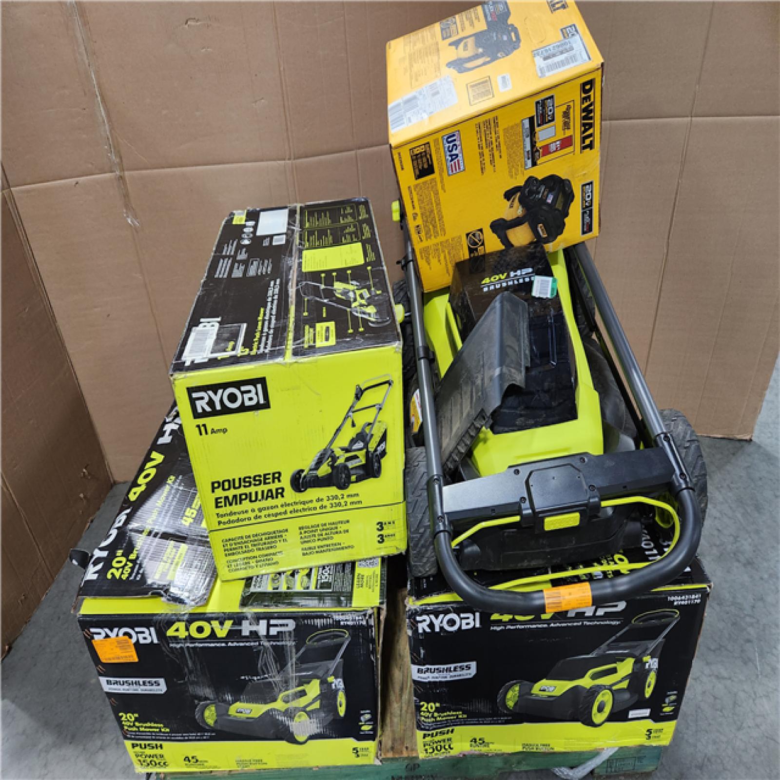 CALIFORNIA  AS-IS OUTDOOR POWER EQUIPMENT