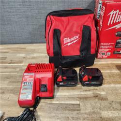 HOUSTON LOCATION - AS-IS Milwaukee 18V Lithium-Ion Brushless Cordless Compact Drill/Impact Combo Kit