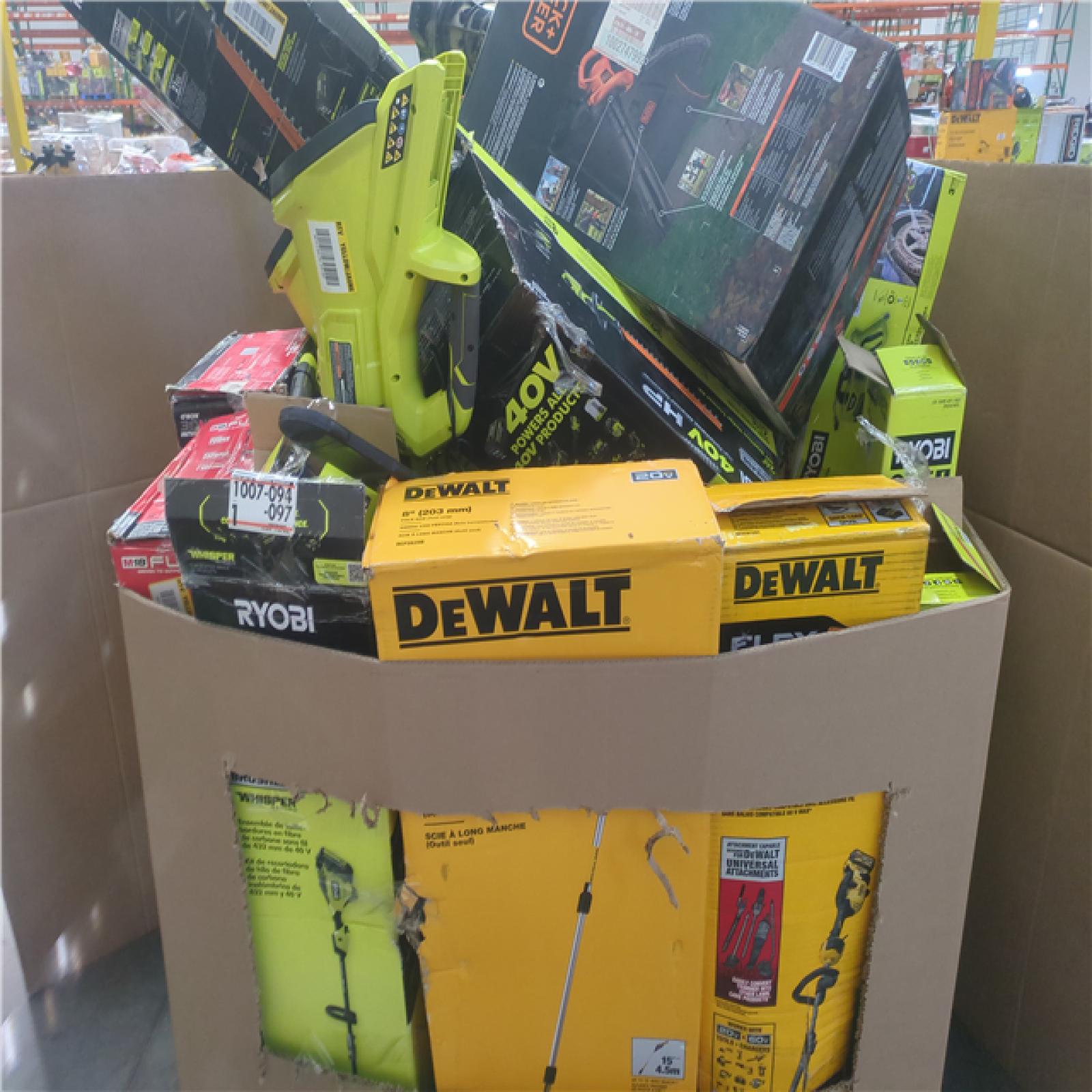 CALIFORNIA AS-IS TOOL PALLET