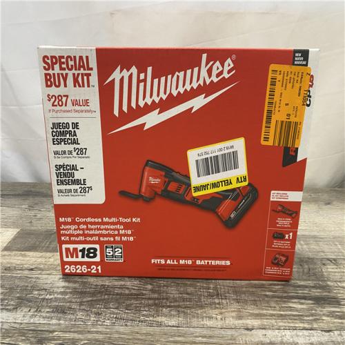 NEW - Milwaukee 18V Lithium-Ion Cordless Oscillating Multi-Tool Kit