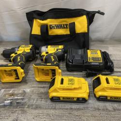 AS-IS DEWALT ATOMIC 20-Volt MAX Lithium-Ion Cordless (2-Tool) Combo Kit