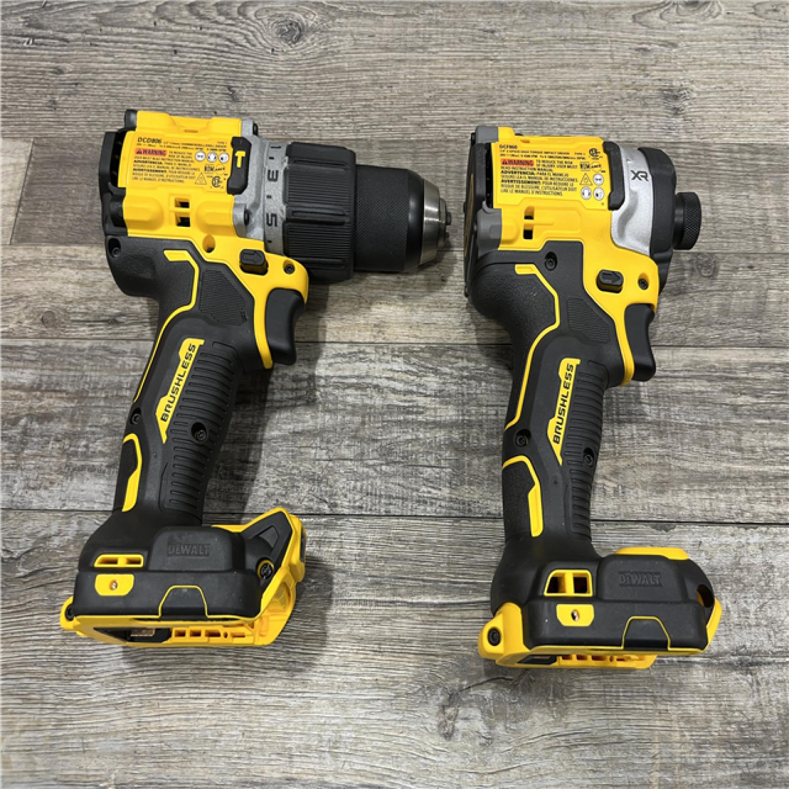 AS-IS DEWALT 20V Lithium-Ion Cordless 2-Tool Combo Kit