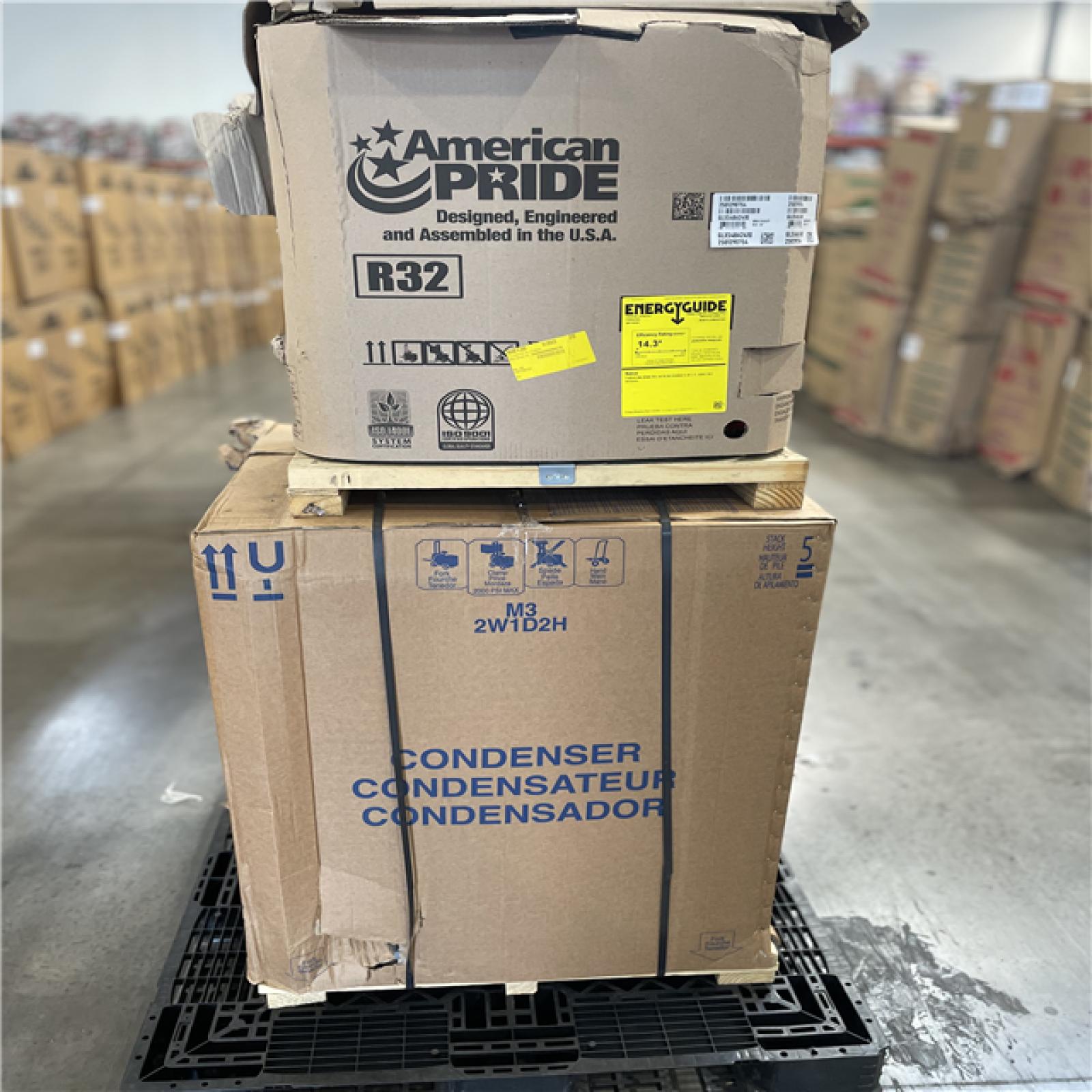 DALLAS LOCATION- MIXED AIR CONDITIONER PALLET ( 2 UNITS)