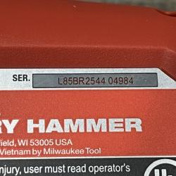 AS-IS Milwaukee  FUEL 18V Lithium-Ion Brushless Cordless 1 in. SDS-Plus Rotary Hammer (Tool-Only)