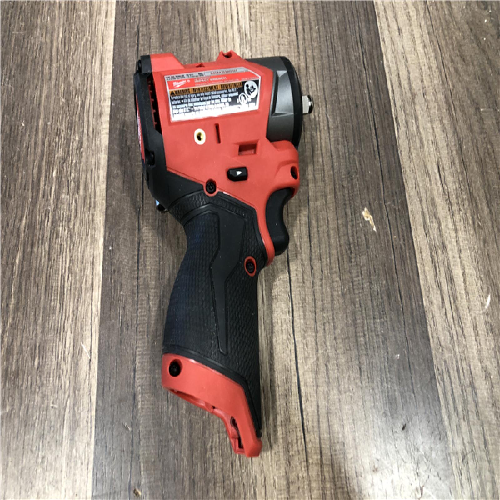 AS-IS Milwaukee  FUEL 12V Lithium-Ion Brushless Cordless 3/8 in. Sub Compact Impact Wrench