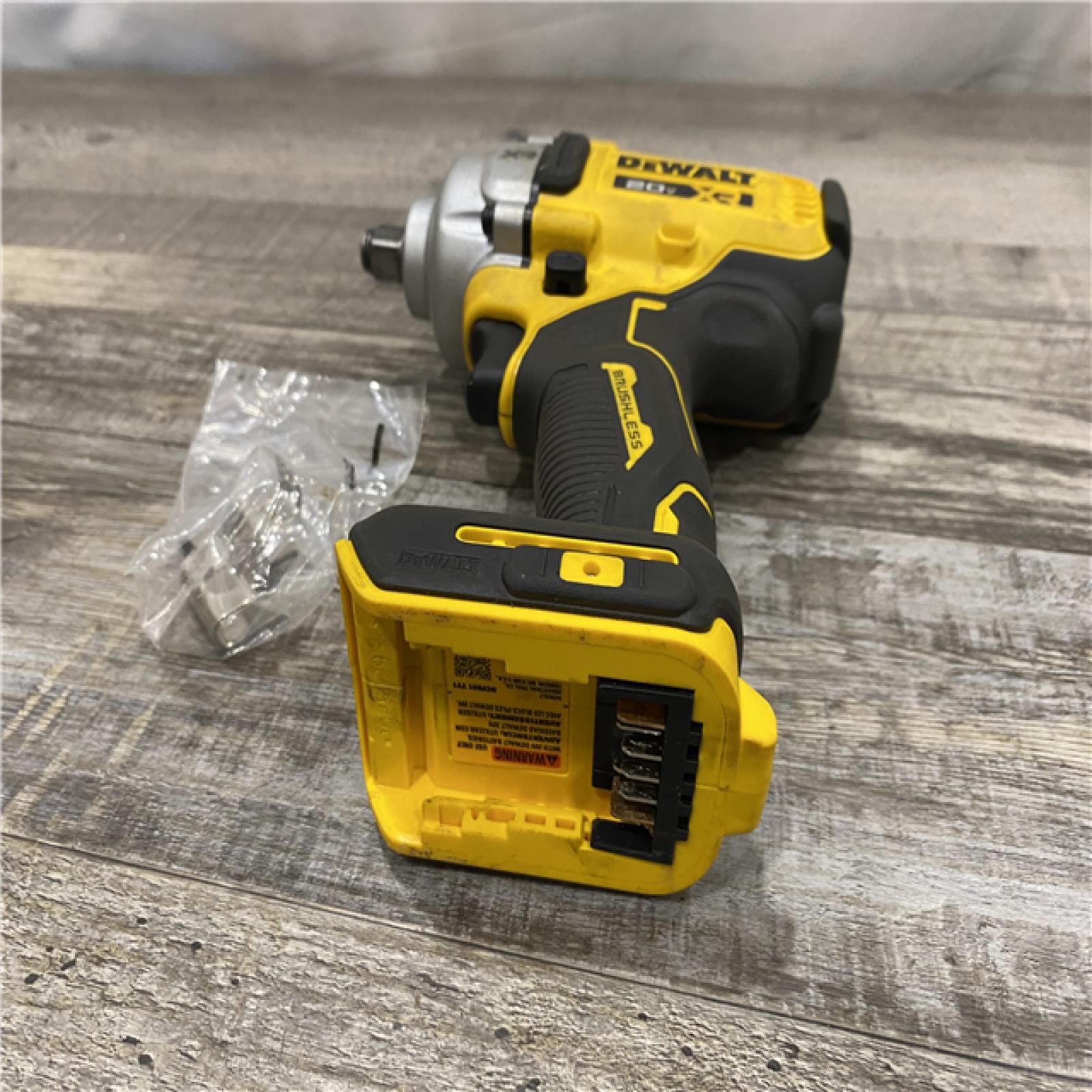 AS-IS DEWALT 20V MAX XR Cordless 1/2 in. Impact Wrench (Tool Only)