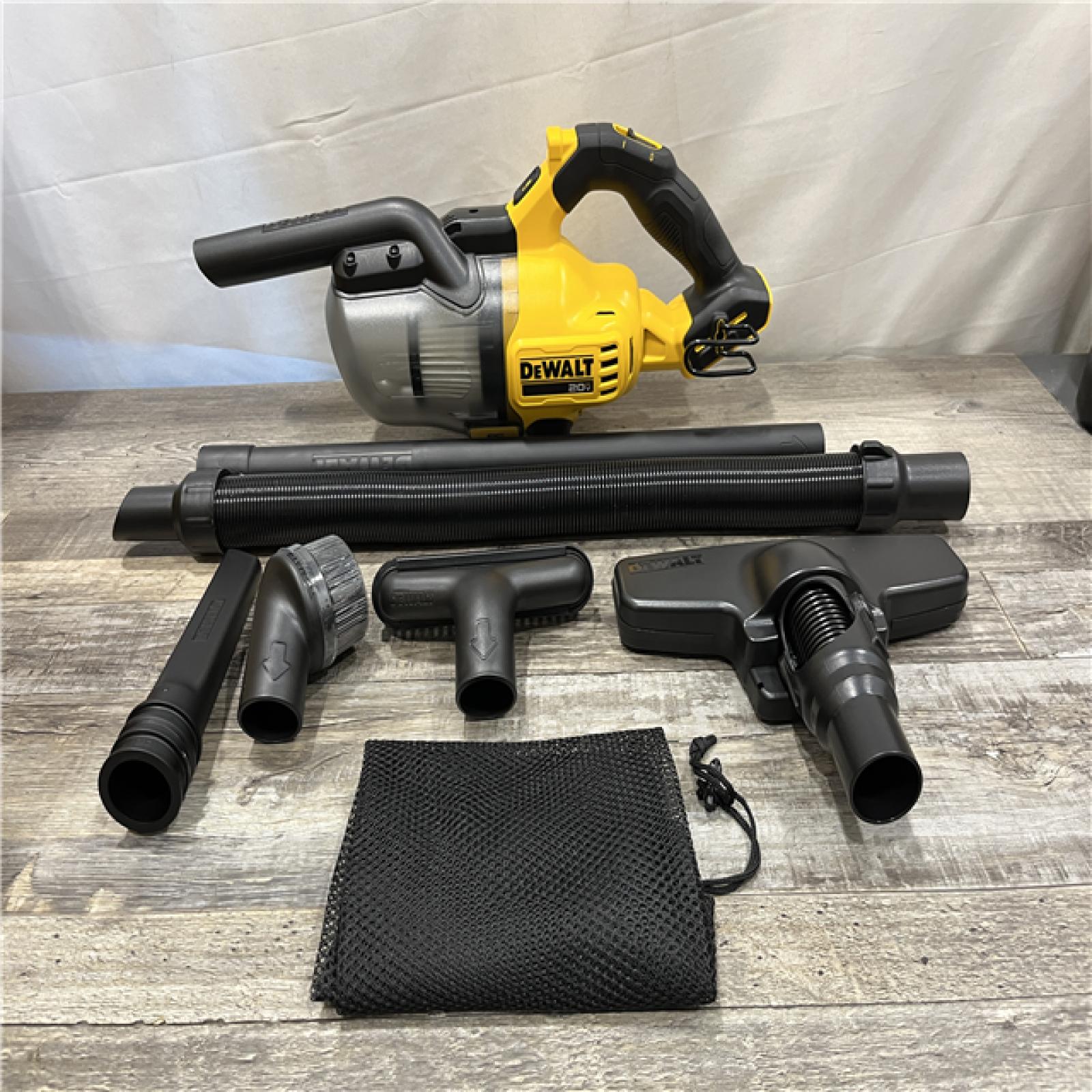 AS-IS DEWALT Bagless 20V MAX Stick Cordless General Dirt Filter Handheld Vacuum (Tool Only)