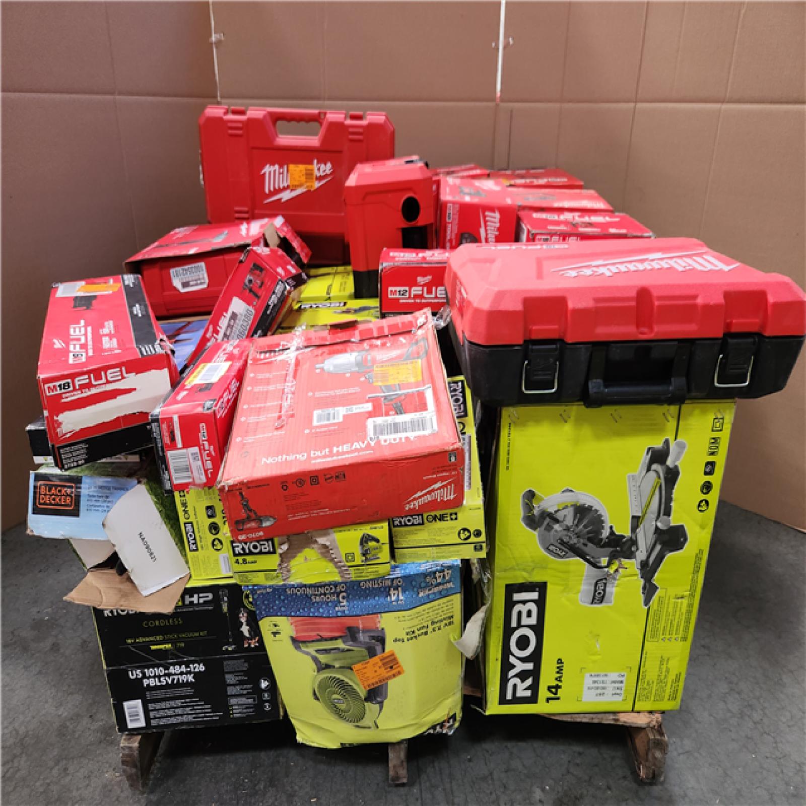 CALIFORNIA AS-IS TOOL PALLET